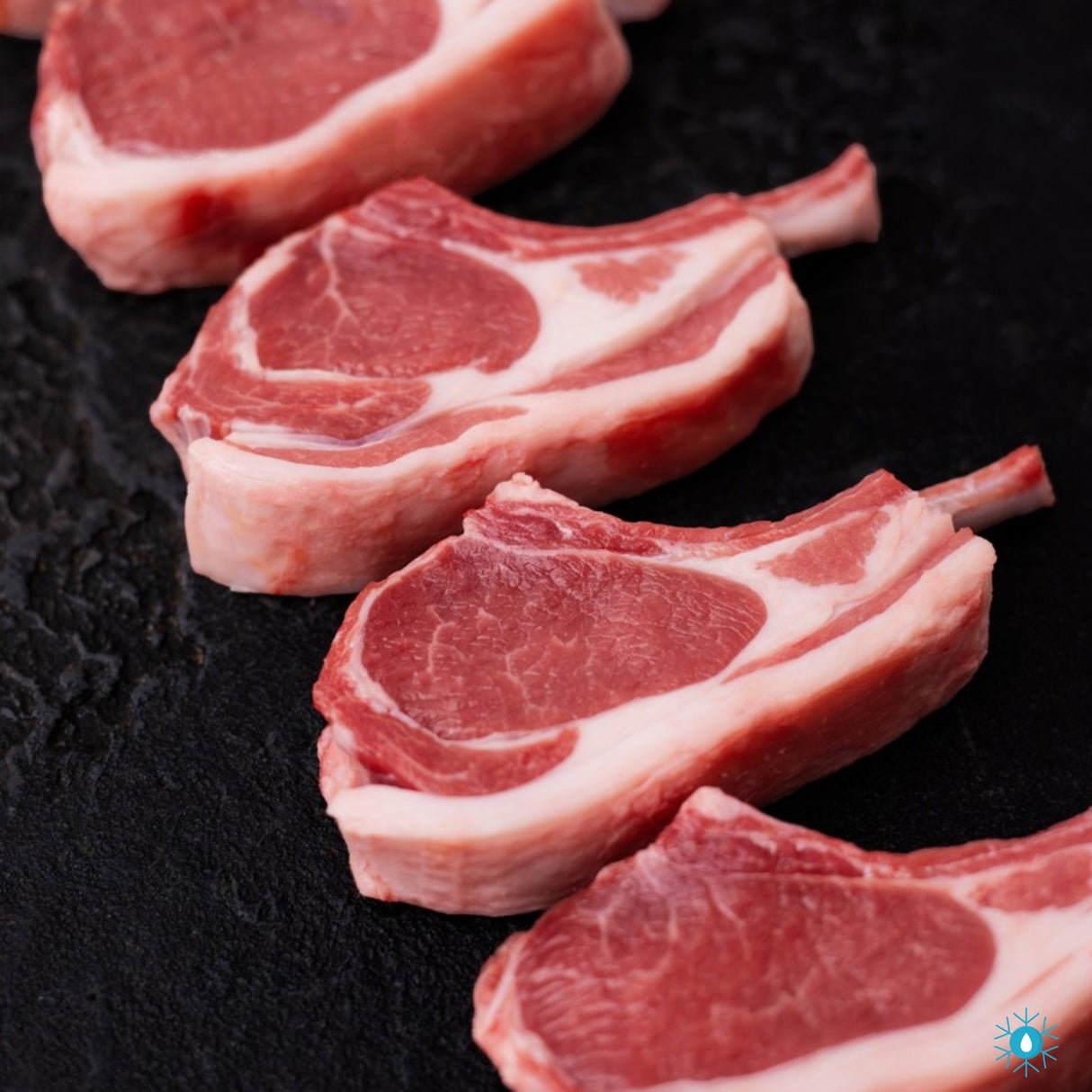Lamb Chops (Fat Cap On) - Frozen by CarniStore