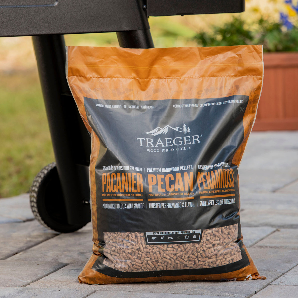TRAEGER PECAN PELLETS -9 KG BAG
