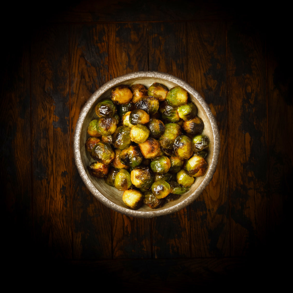 Sriracha Maple Brussels Sprouts