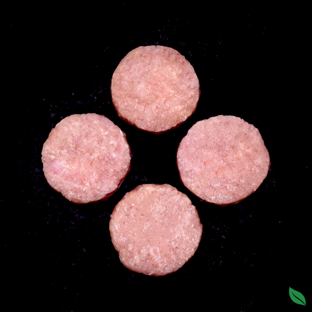 4 Organic Chicken Burgers
