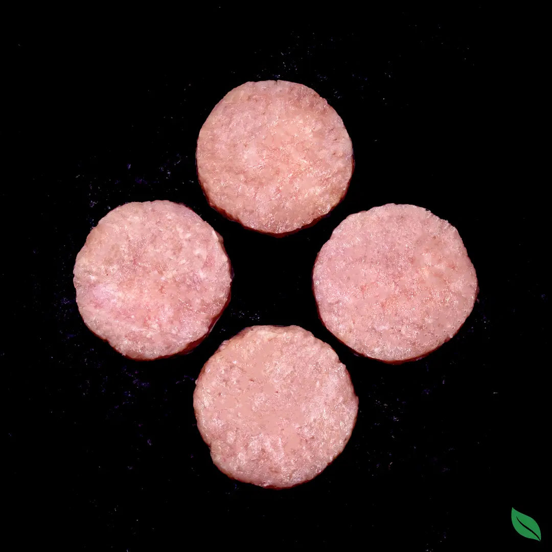 4 Organic Chicken Burgers