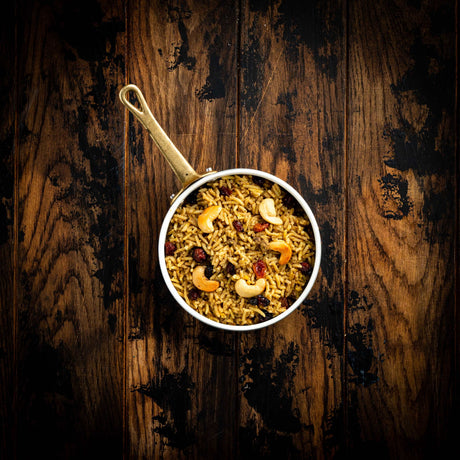a close up of a plate of food on a table