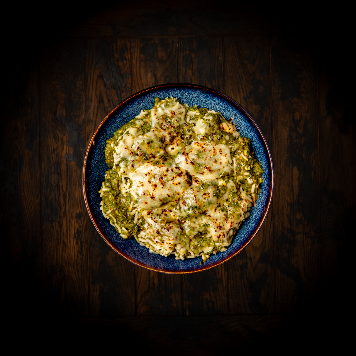 Cheesy Spinach