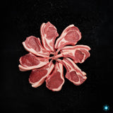 Lamb Chops (Fat Cap On) - Frozen by CarniStore