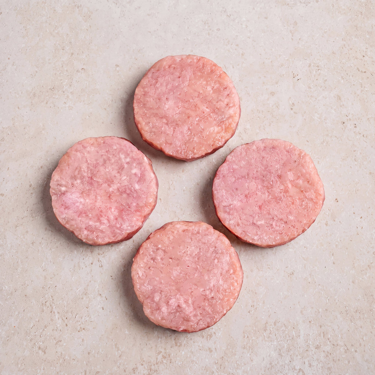 4 Organic Chicken Burgers | CarniStore Dubai