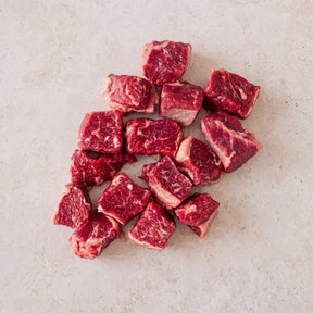 Beef Chuck - Cubed 500g | CarniStore Dubai