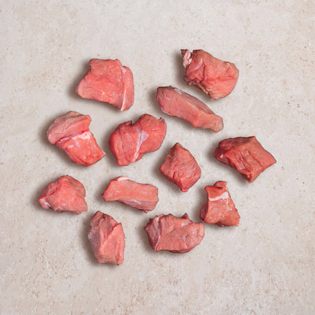 Veal Topside Cubes - 500g | CarniStore Dubai