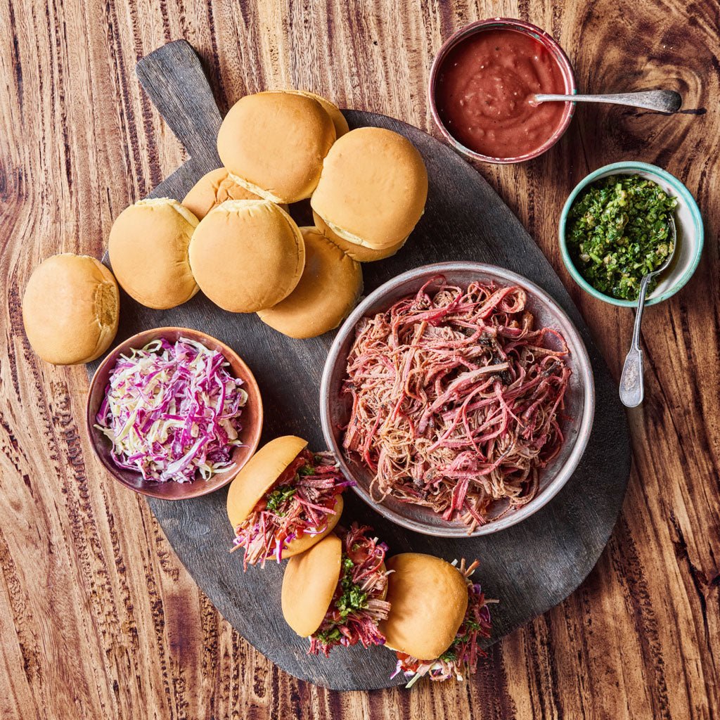 Brisket Burger Box - 12x potato sliders | CarniStore Dubai
