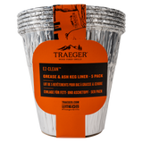 TRAEGER GREASE & ASH KEG LINER 5 PACK