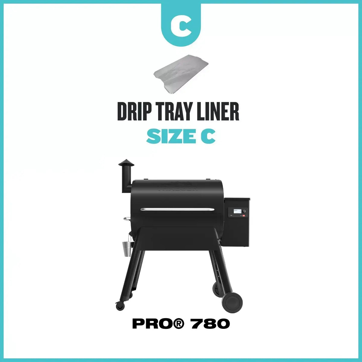 Traeger Drip Tray Liners - 5 Pack - Size C