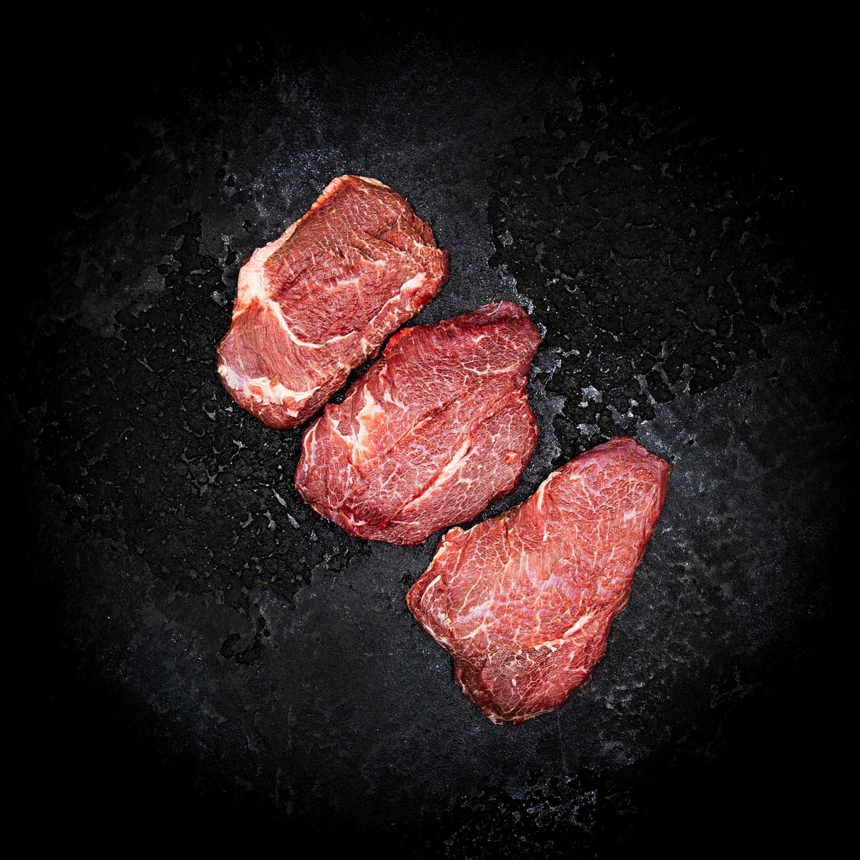 3 pieces of beef cheeks