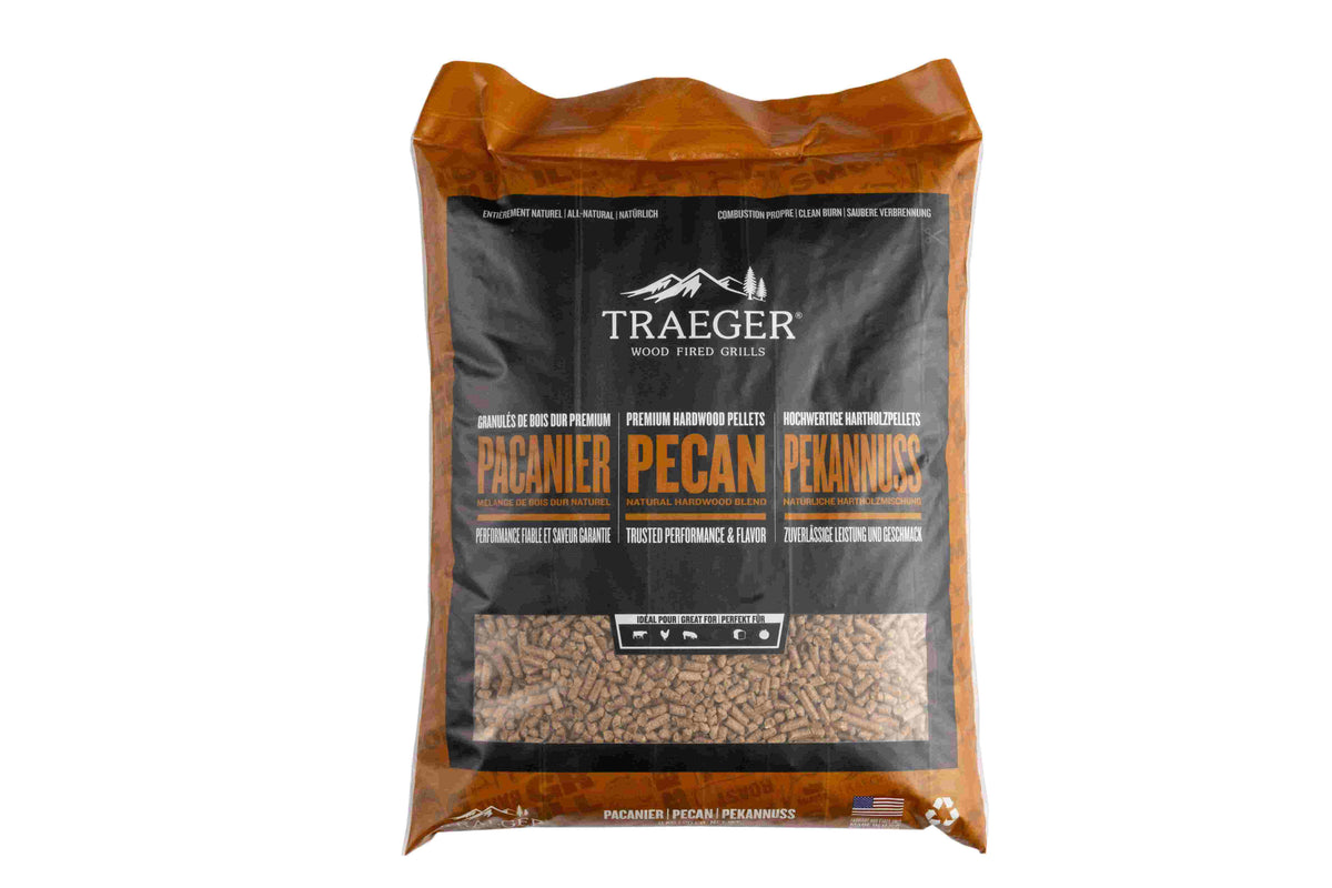TRAEGER PECAN PELLETS -9 KG BAG