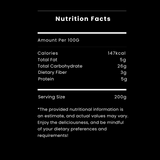 Miyagi Marinade Nutritional Values