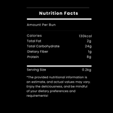 Potato Burger Buns Nutritional Values