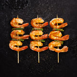 Wild Red Prawn Skewers - 350g
