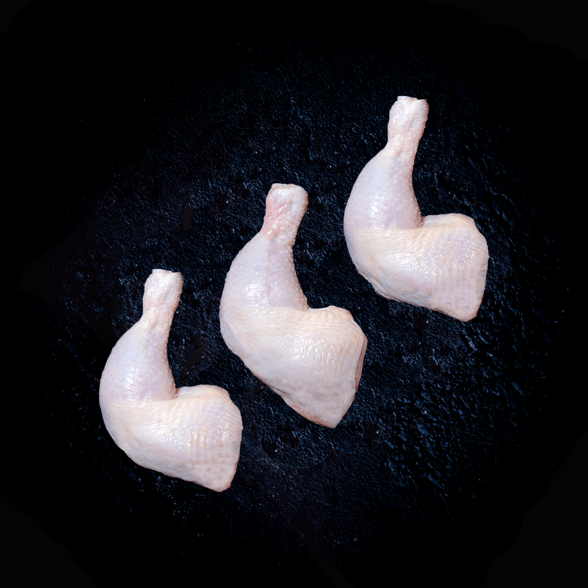 a bunch of white birds on a black background 