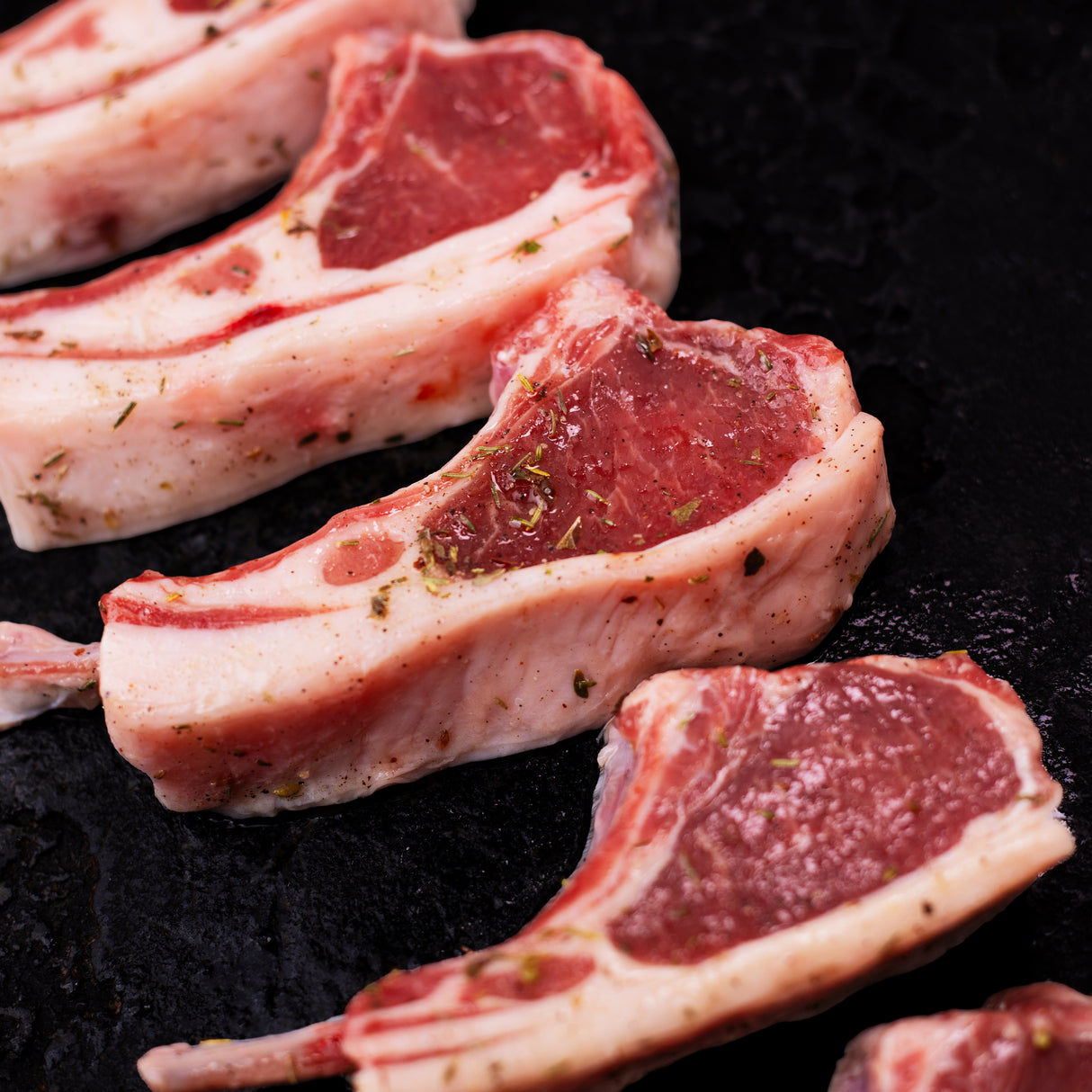 Lamb Chops (Fat Cap On) - 700-740g