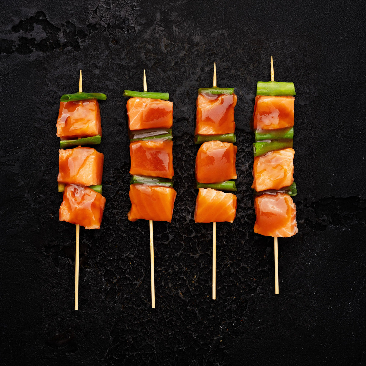 Faroe Island Salmon Skewers - 300g