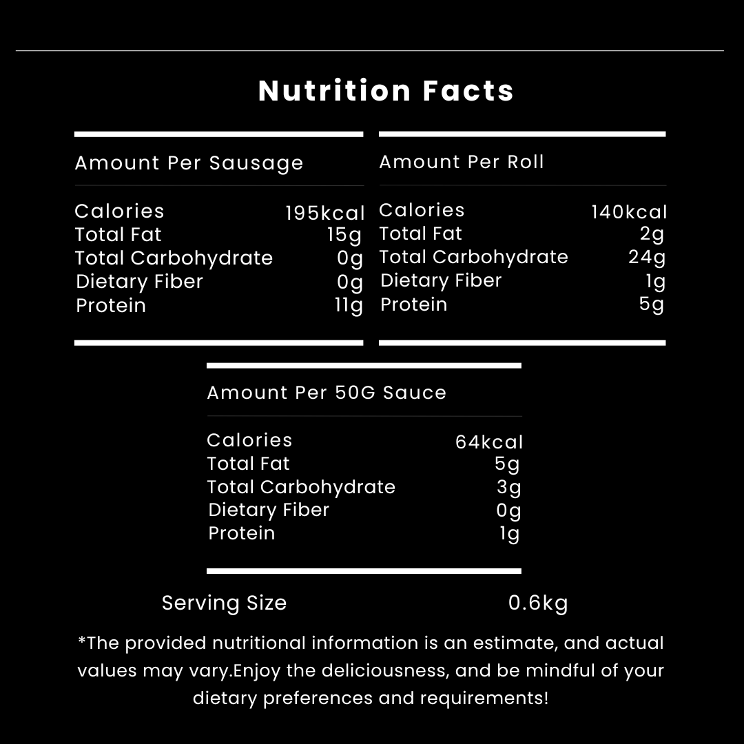 Sausage Box Nutritional Value