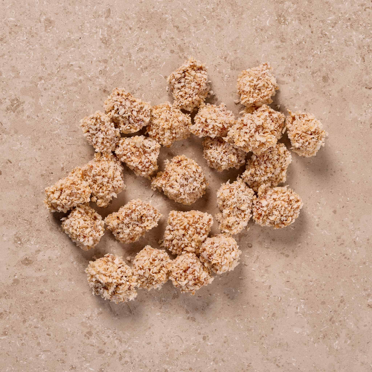 Breaded chicken nuggets