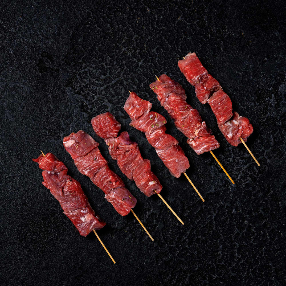 Beef tenderloin skewers marinated in house blend - CarniStore