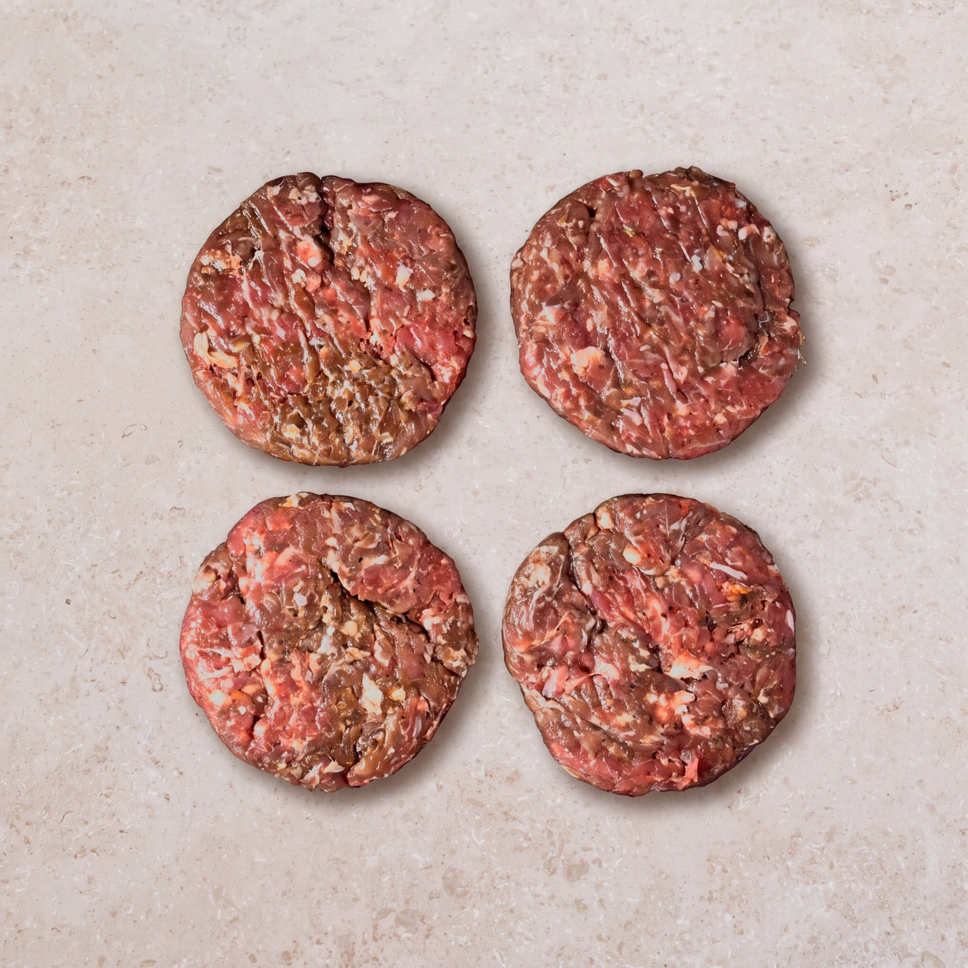 4 Lamb Kofta Burgers